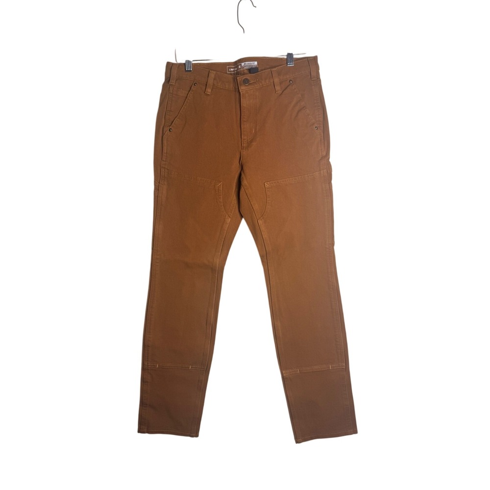Carhartt Women Double Front Pants 8T Brown Workwear Carpenter Gorpcore Utility